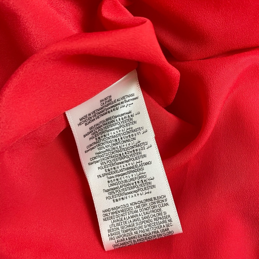 Women’s Coral BCBG Generation A-Line Fit n Flare Dress Size 2 - Picture 7 of 8